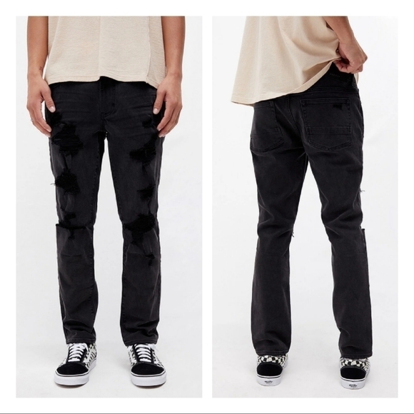 New PacSun Skinny Active Stretch Jeans Sz 30x30 - Picture 2 of 10